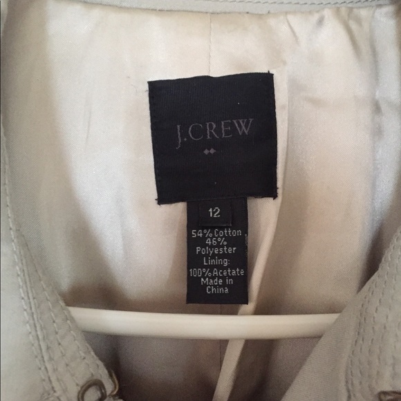 J crew women’s trenchcoat - Picture 3 of 8